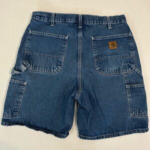 Carhartt Vintage Dark Wash Denim Shorts